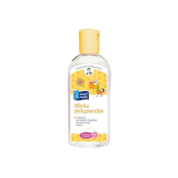 Skarb Matki, oliwka pielęgnacyjna dla niemowląt i dzieci, z olejkiem ze słodkich migdałów, 200 ml main product photo