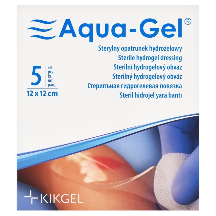 Aqua-Gel, opatrunek hydrożelowy, 12 cm x 12 cm, 1 sztuka main product photo