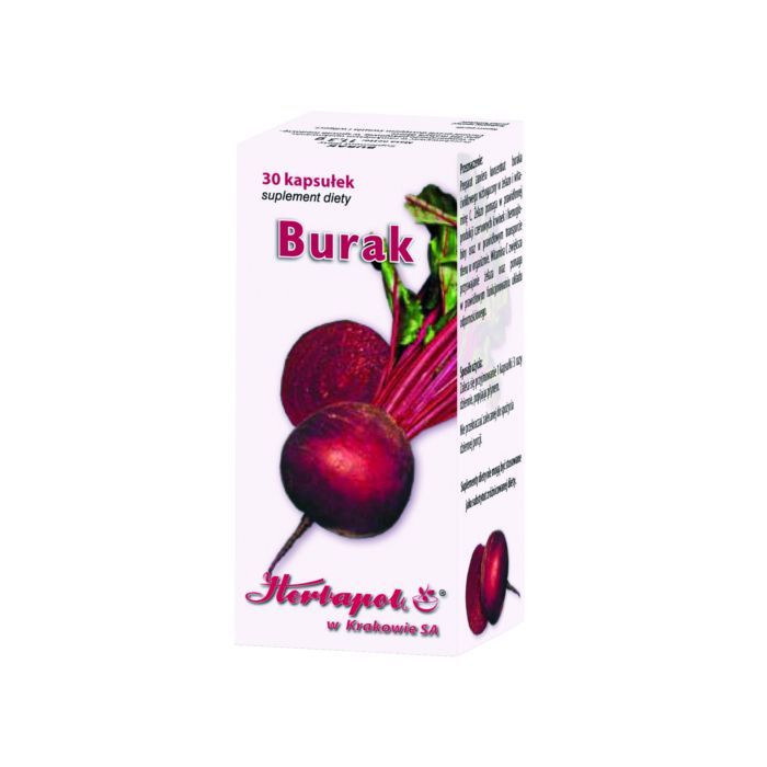 Burak, kapsułki, 30 szt. main product photo