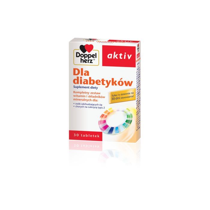 Doppelherz aktiv Dla Diabetyków, tabletki, 30 szt. main product photo
