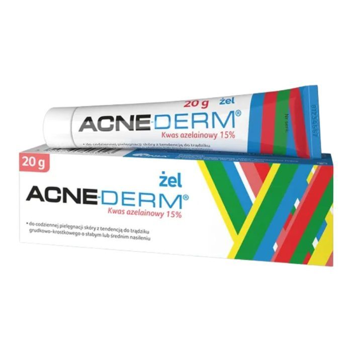 Acne-Derm zel, pielegn.skory z tendencja do tradziku, 20 g main product photo