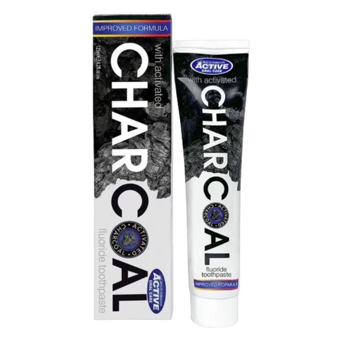 Active Charcoal, pasta do zębów z aktywnym węglem, 125 ml main product photo