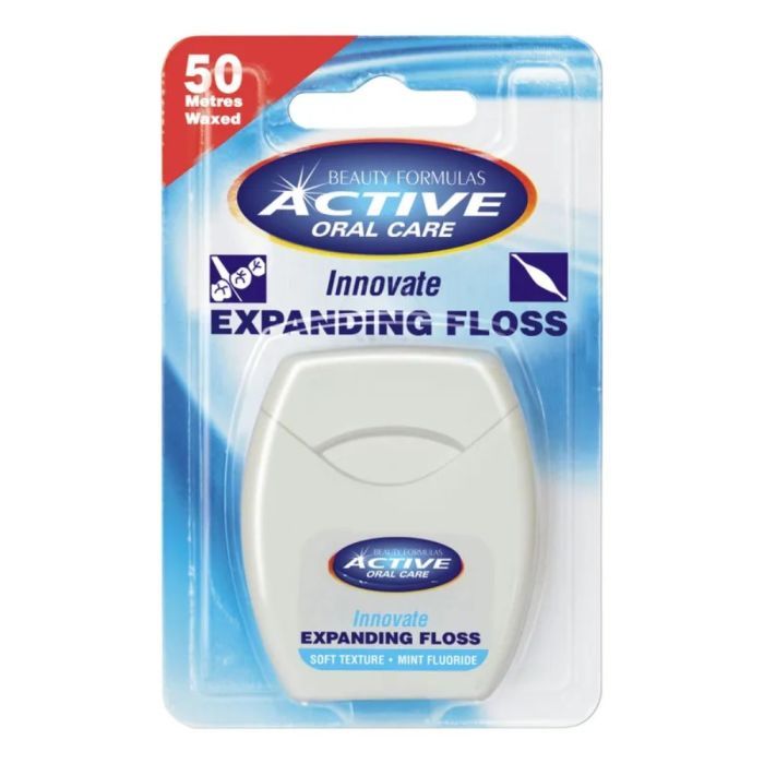 Active, nić miętowa z fluorem, pęczniejąca, 50 m main product photo