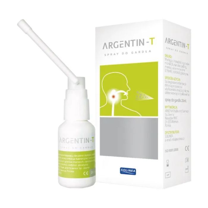 Argentin-T, spray, do gardla, 20 ml main product photo
