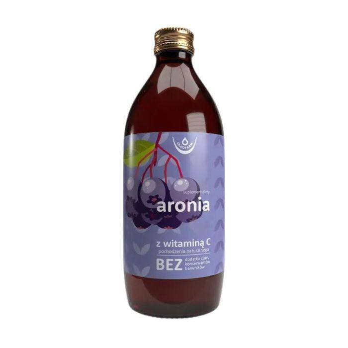 Aronia z witamina C pochodzenia naturalnego, plyn, 500ml main product photo