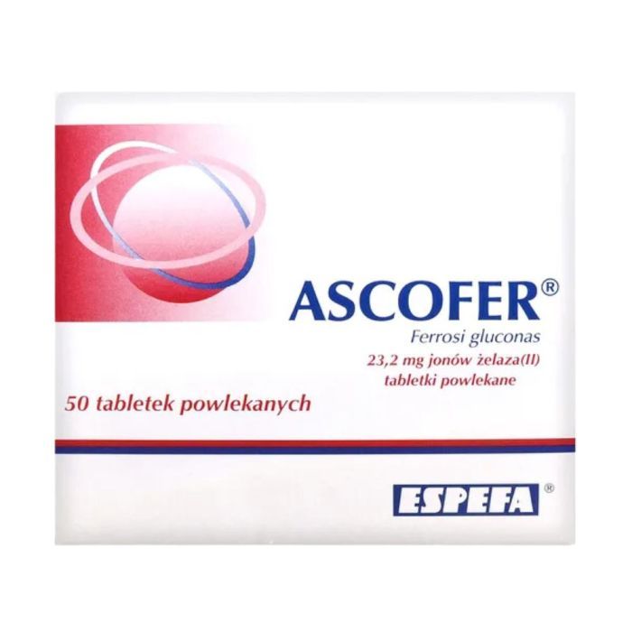 Ascofer, tabletki powlekane, 50 szt. main product photo