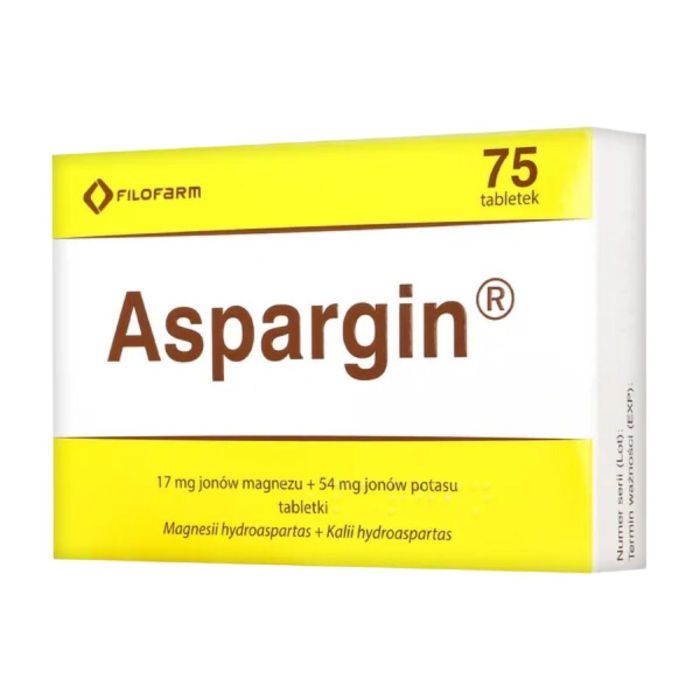 Aspargin, 250 mg + 250 mg, tabletki, 75 szt. (Filofarm) main product photo