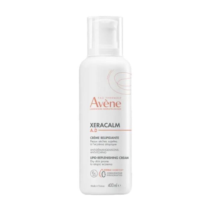 Avene Eau Therm.Xera Calm A.D, bals., uzupel.lipidy, 400 ml main product photo