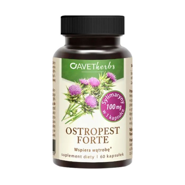 Avet Herbs Ostropest Forte, kaps., 60 szt main product photo