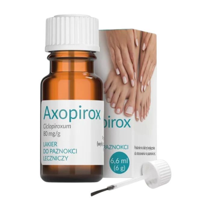 Axopirox, 80 mg/g, lakier do pazn.leczn.,6,6 ml, butel. main product photo