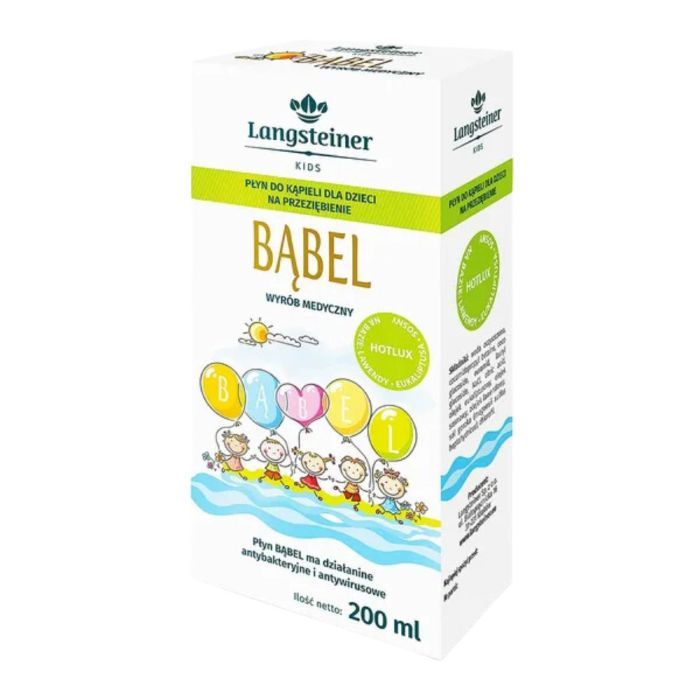 Bąbel, płyn do kąpieli., na przeziębienie dla dzieci, 400 ml main product photo