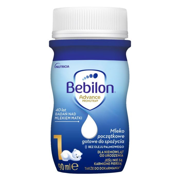 Bebilon 1 Advance Pronutra, mleko początkowe od urodzenia, płyn, 24 x 90 ml main product photo