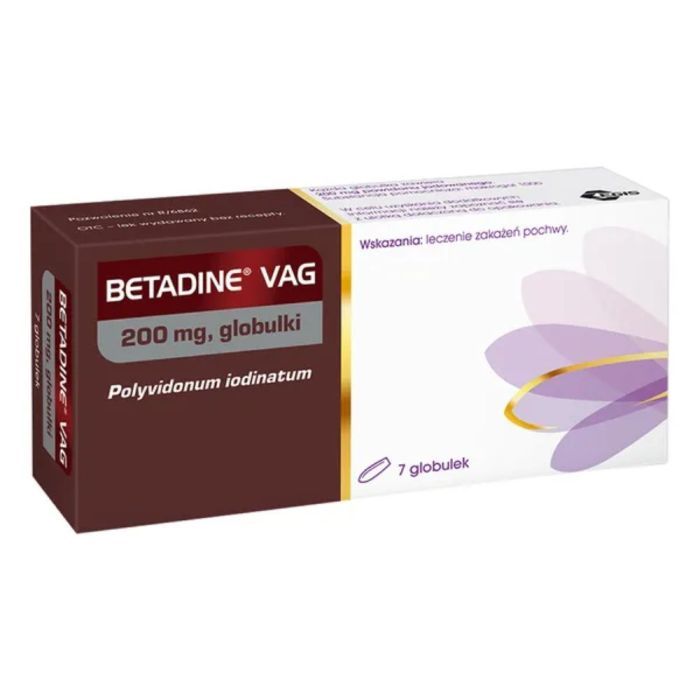 Betadine VAG, 200 mg, globulki, 7 szt main product photo