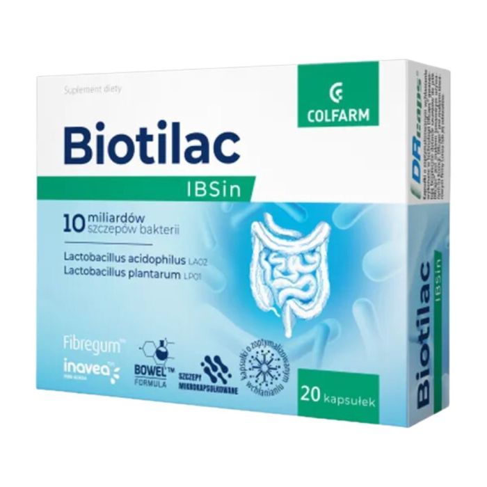 Biotilac IBSin, kaps., 20 szt main product photo