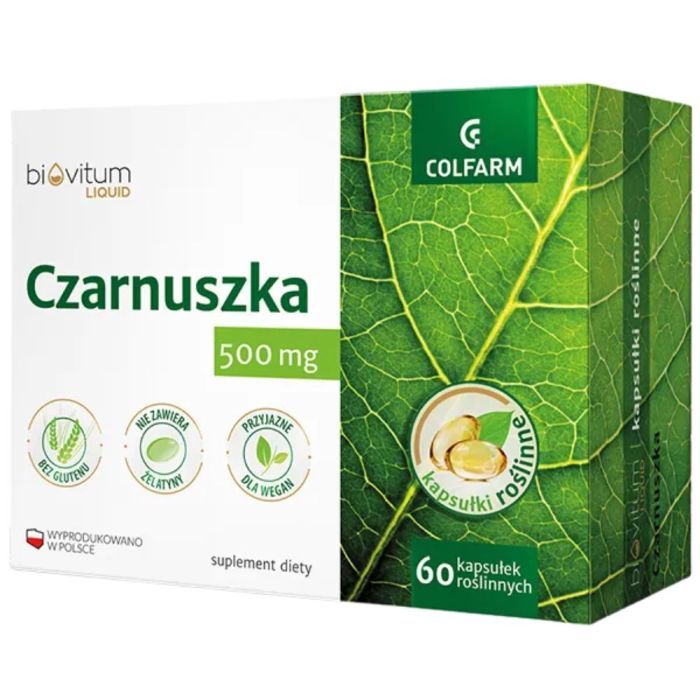 Biovitum Liquid Czarnuszka, kapsułki roślinne, 60 szt. main product photo