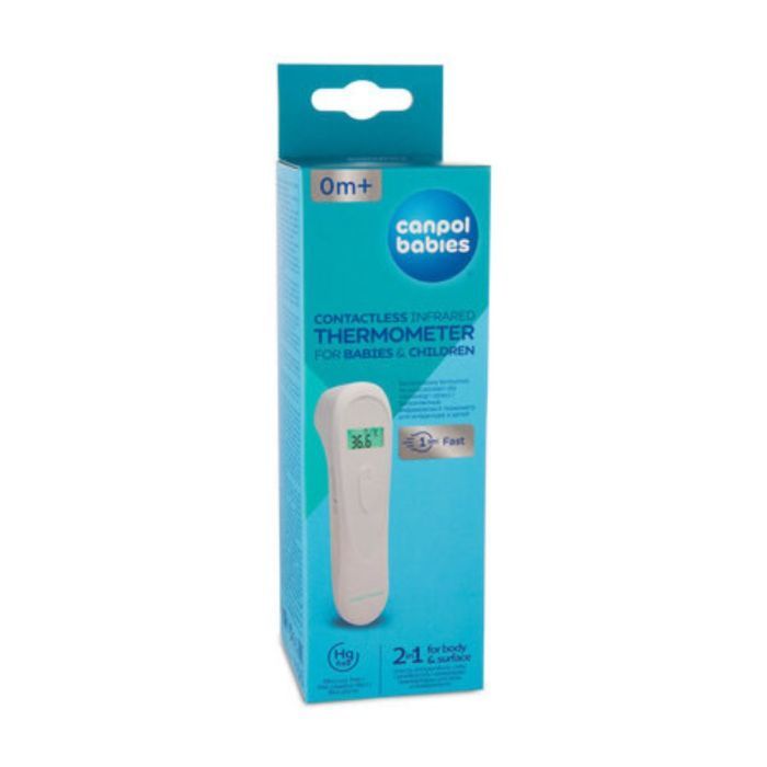 Canpol babies bezdotykowy termometr na podczerwień EasyStart (PRODUKT MEDYCZNY).jpg main product photo