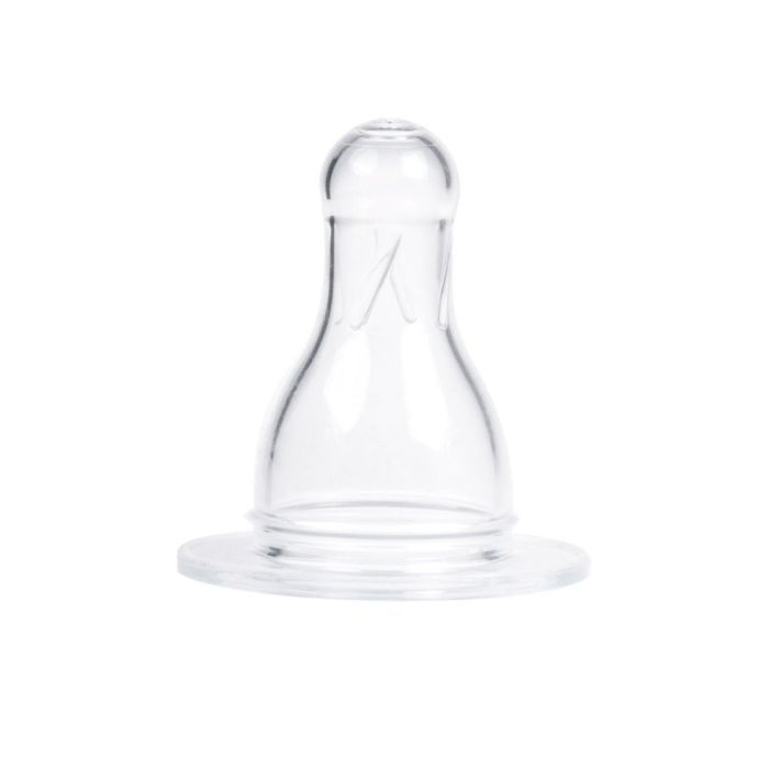 Canpol, silikonowy smoczek na butelkę, okrągły, szybki, 12 m+, 1 szt. main product photo