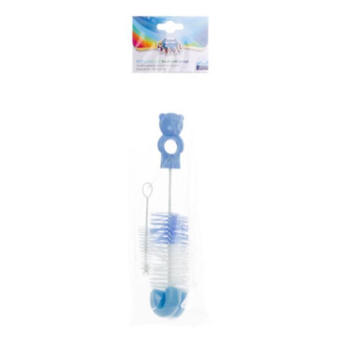 Canpol, szczotka do butelek i smoczków, z gąbką, 1 szt. main product photo
