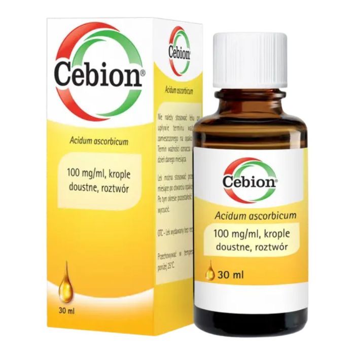 Cebion, 100 mg/ml, krople doustne, 30 ml main product photo