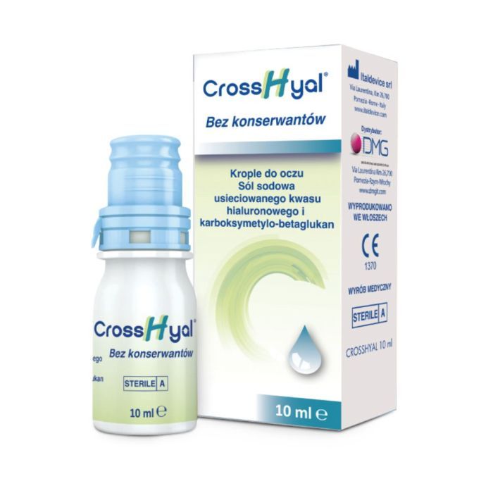 CrossHyal, krople do oczu, 10 ml main product photo