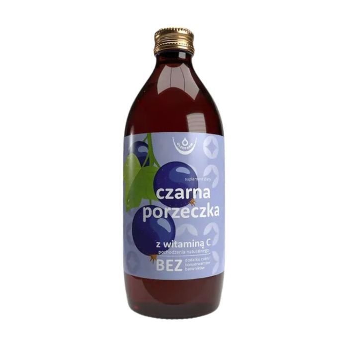 Czarna porzeczka z witamina C pochodzenia natur.,plyn,500ml main product photo