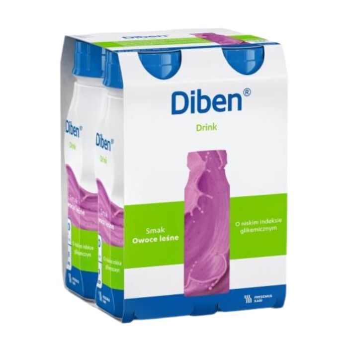 Diben Drink o smaku owocow lesnych, plyn,200 ml,4 szt main product photo