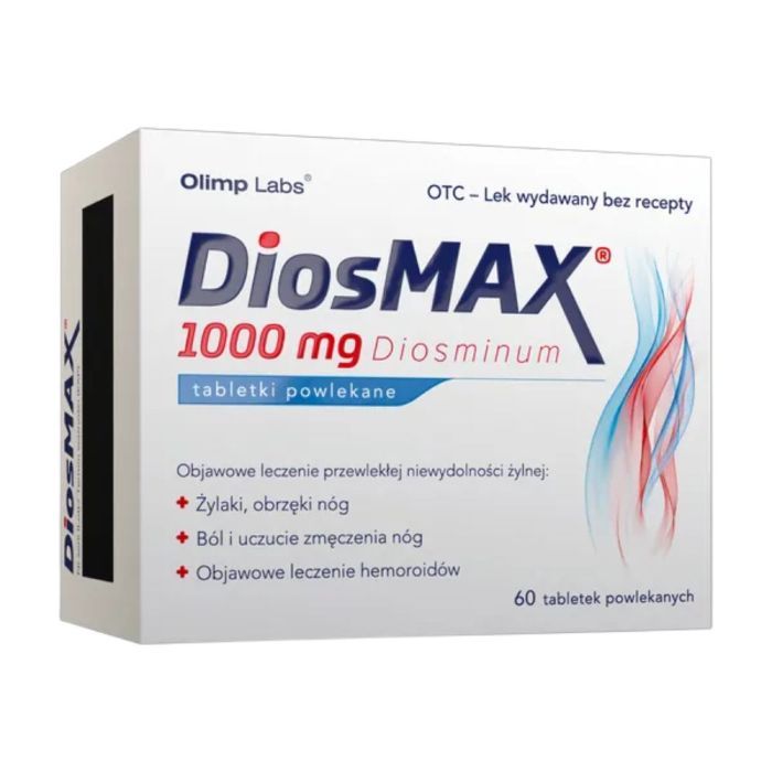 DiosMAX, 1000 mg, tabl.powl., 60 szt main product photo