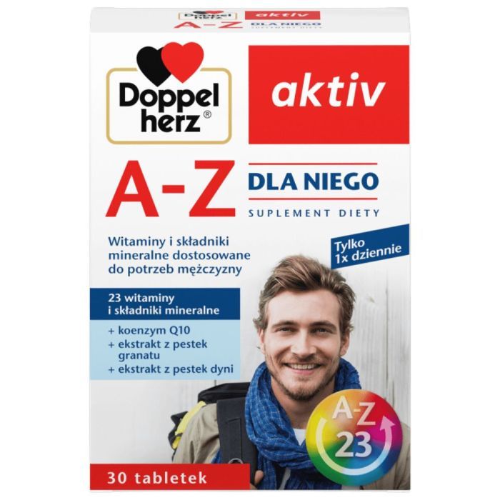 Doppelherz Aktiv A-Z Dla Niego, tabletki, 30 szt. main product photo