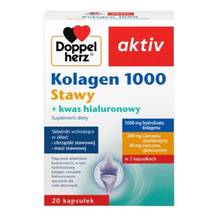 Doppelherz Aktiv Kolagen 1000 Stawy, kapsułki, 20 szt. main product photo