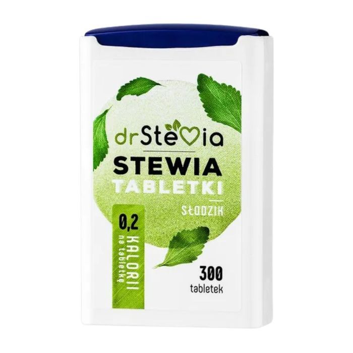 Dr Stevia Stewia, tabl., slodzik, 300 szt main product photo