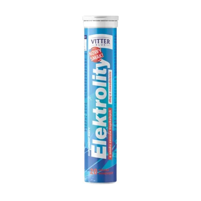 Elektrolity o smaku owocow tropikalnych, tabl.musuj.,20 szt main product photo