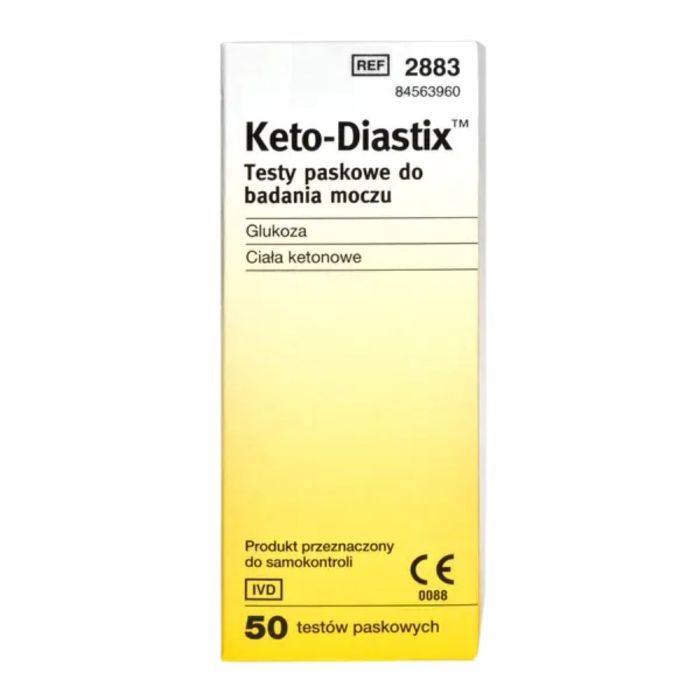 Test paskowy Ketodiastix, 50 pasków main product photo
