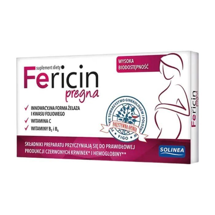 Fericin Pregna, tabl., 30 szt main product photo