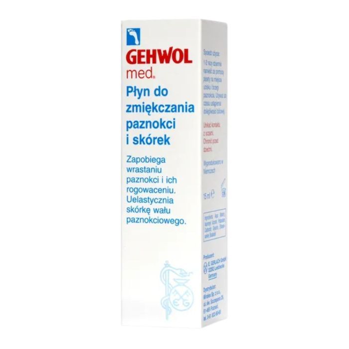 Gehwol med, płyn zmiękczający paznokcie i skórki, 15 ml main product photo