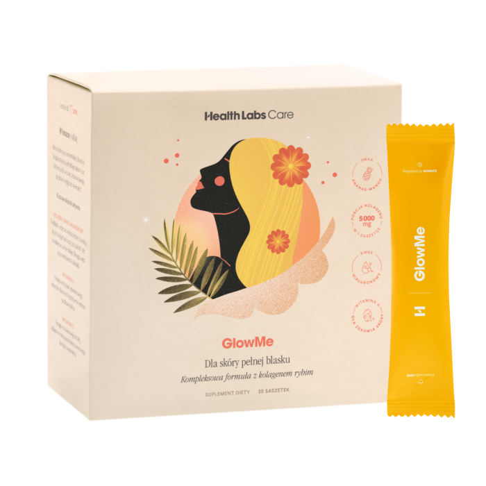 GlowMe, smak ananas-mango, proszek, 30 sasz. main product photo
