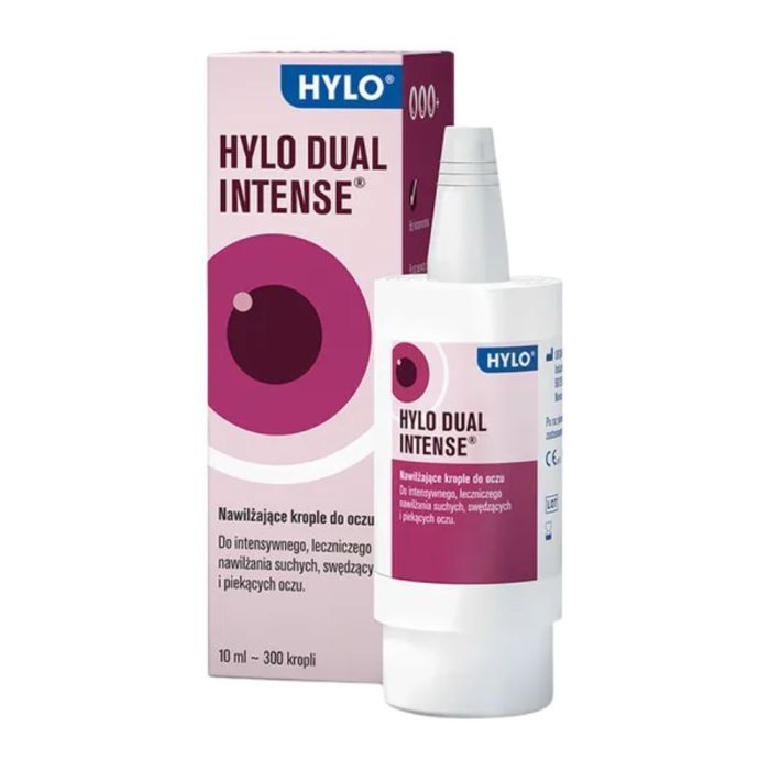 Hylo Dual Intense, krople do oczu nawilżające z ektoiną, 10 ml main product photo