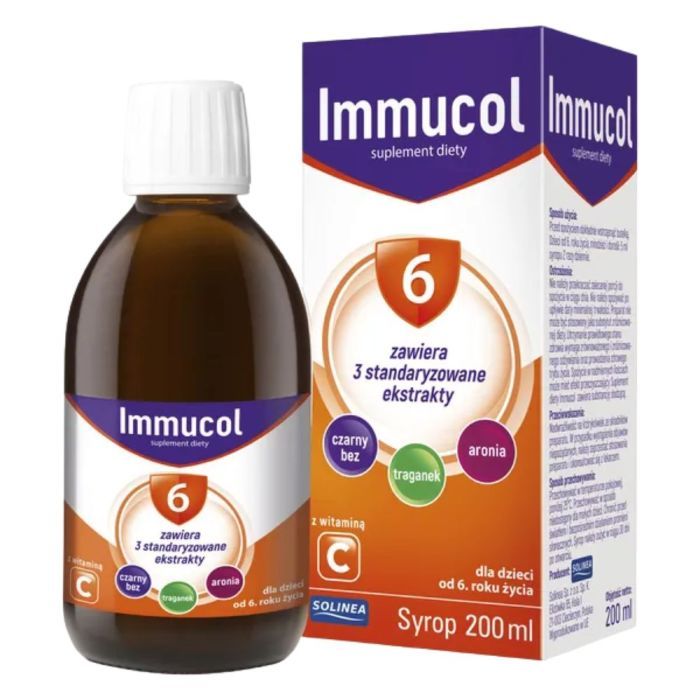 Immucol 6, syrop, 200 ml main product photo