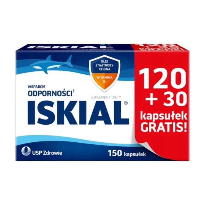 Iskial, kaps., 150 szt (120+30 szt) main product photo