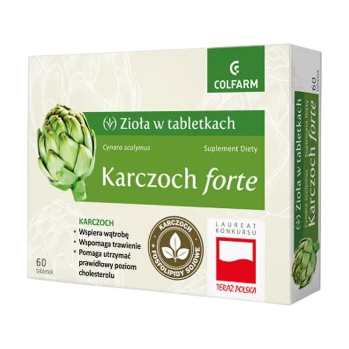 Karczoch forte, tabl., 60 szt main product photo