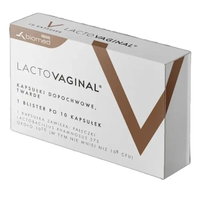 Lactovaginal, kapsułki dopochwowe, 10 szt. main product photo