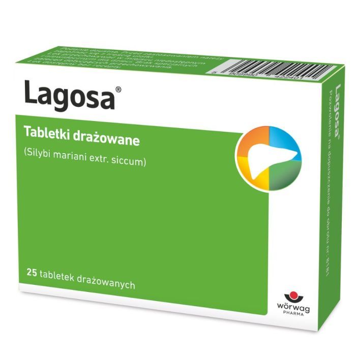 Lagosa, 150 mg, tabletki drażowane, 25 szt. main product photo