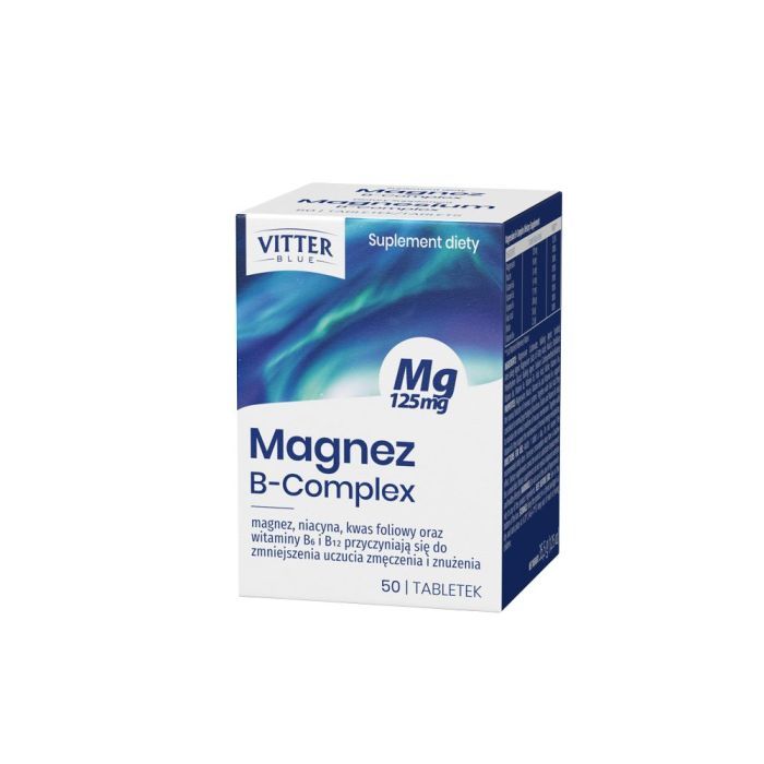 Magnez B-Complex, tabl., 50 szt main product photo