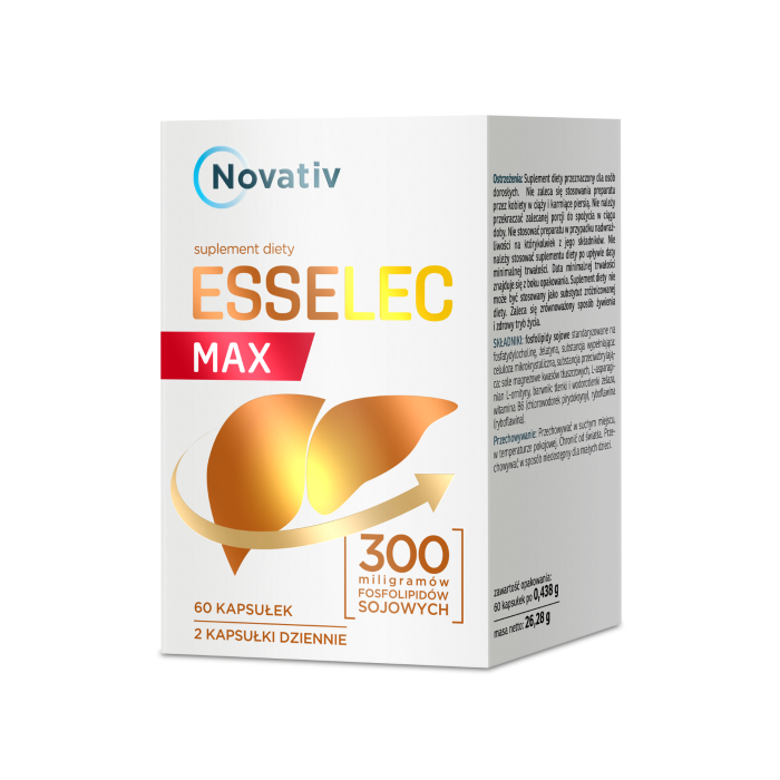 Novativ Esselec Max, kapsułki, 60 sztuk main product photo