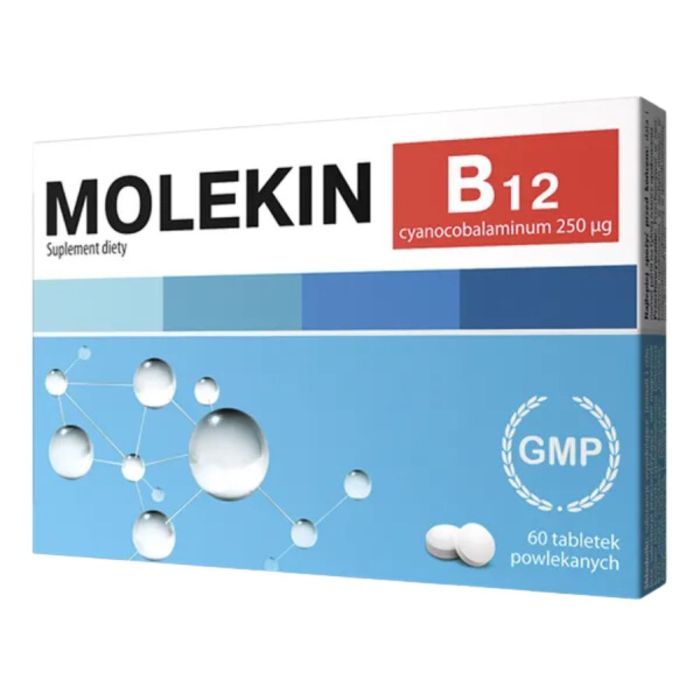 Molekin B12, tabl.powl.,60 szt main product photo