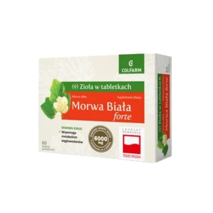 Morwa Biała Forte, tabletki powlekane, 60 szt. main product photo