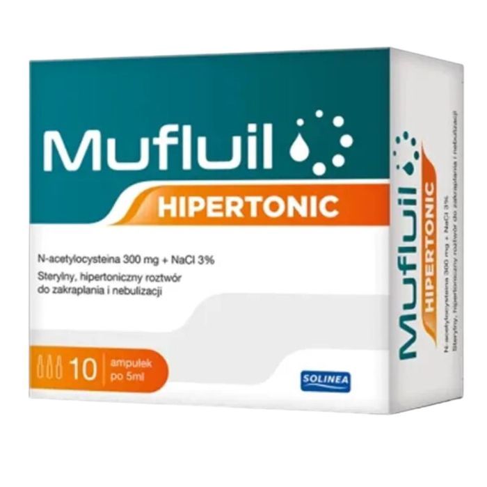 Mufluil Hipertonic, roztw.do nebul., 5 ml, 10 amp main product photo