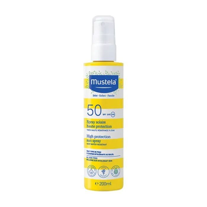 Mustela Bebe-Enfant, spray,p/slon.,b.wys.ochr.SPF50+,200 ml main product photo