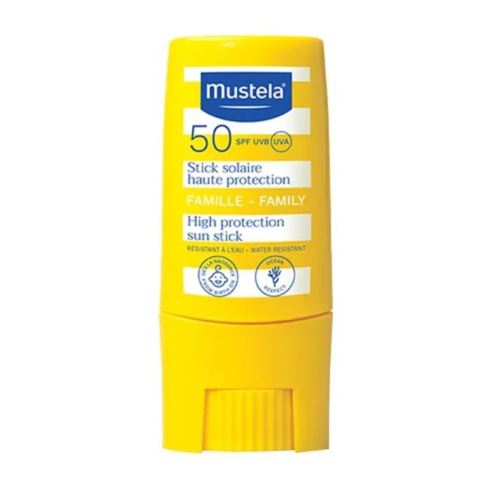 Mustela Bebe-Enfant, sztyft,p/slon.,b.wys.ochrona SPF50+,9ml main product photo