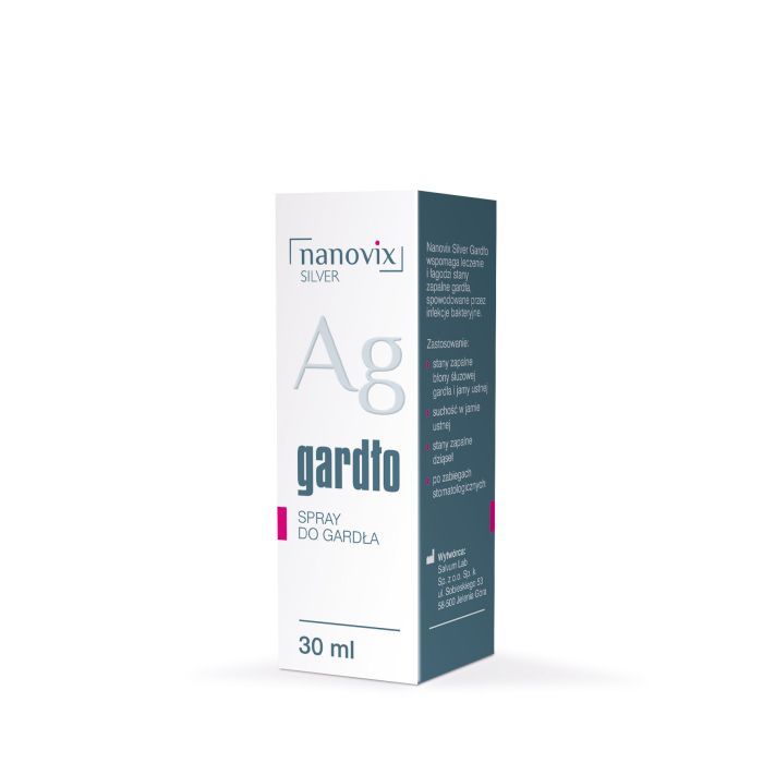 Nanovix Silver Gardlo, spray do gardła, 30 ml main product photo