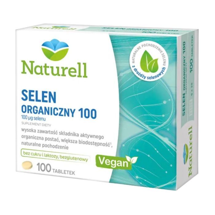 Naturell Selen Organiczny 100, tabletki, 100 szt. main product photo